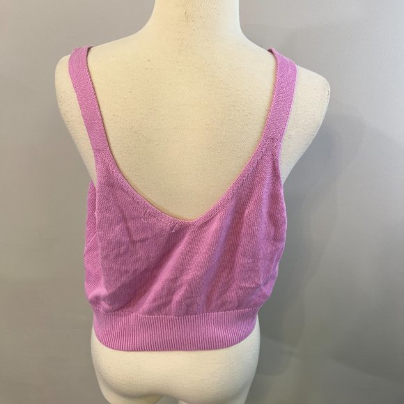 NWOT BP Plus Size Women's Everyday‎ Purple Sweater Tank (1X) - Picture 6 of 10